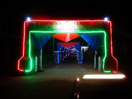 Suasana Malam di Desa Kamulan Menyambut Hari Raya IDUL FITRI part 2